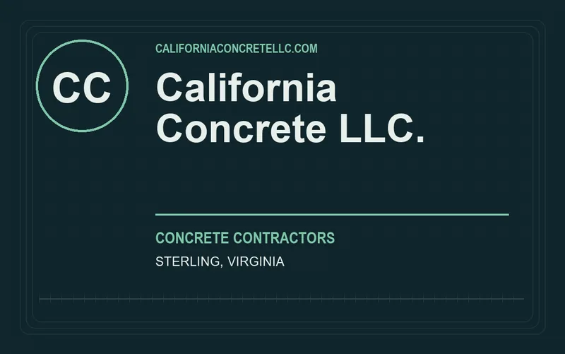 California Concrete LLC. in Sterling, Virginia