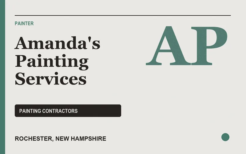 Amanda's Painting Services in Rochester, New Hampshire