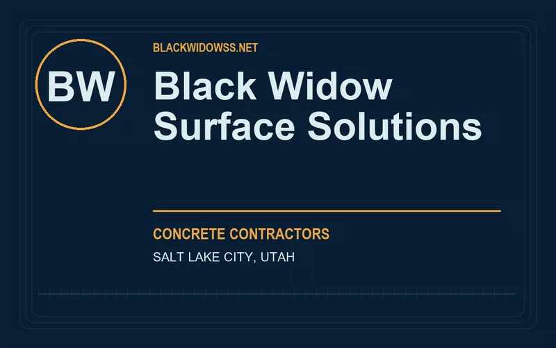 Black Widow Surface Solutions in Salt Lake City, Utah
