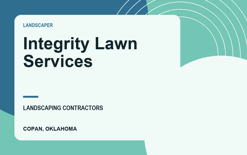 Integrity Lawn Services in Copan, Oklahoma