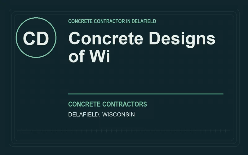 Concrete Designs of Wi in Delafield, Wisconsin