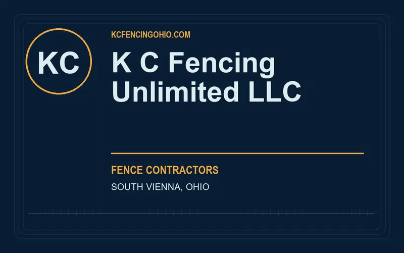 K C Fencing Unlimited LLC in South Vienna, Ohio