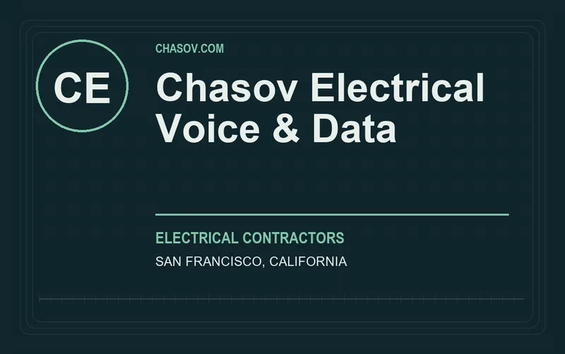 Chasov Electrical Voice & Data in San Francisco, California