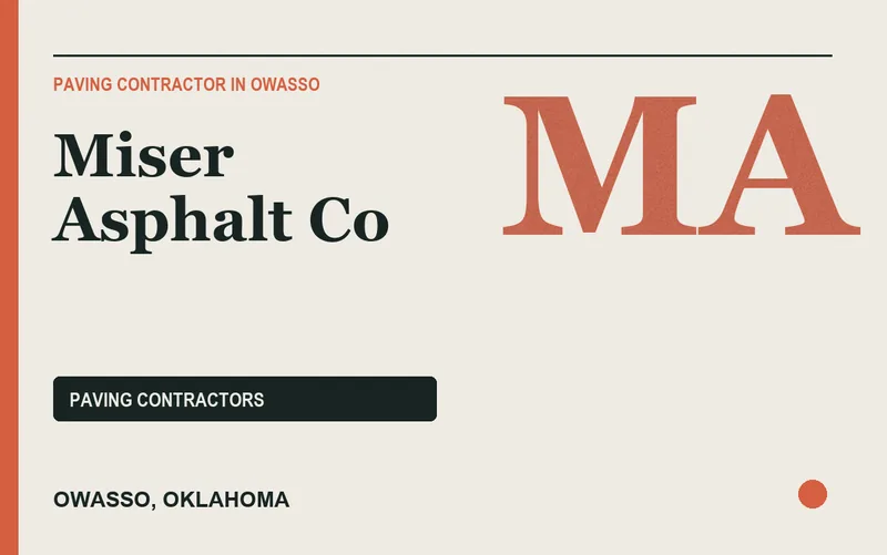 Miser Asphalt Co in Owasso, Oklahoma