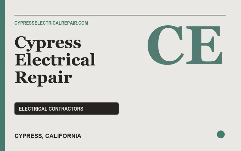 Cypress Electrical Repair in Cypress, California