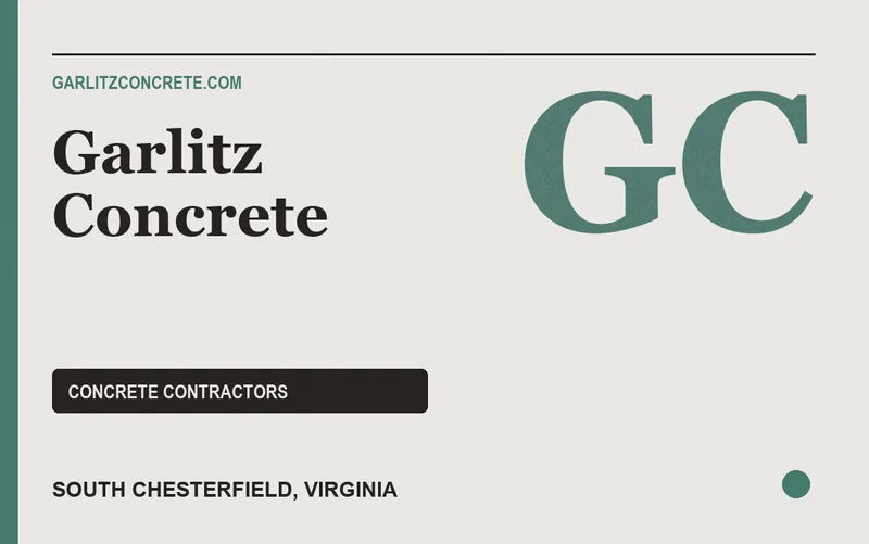 Garlitz Concrete in South Chesterfield, Virginia