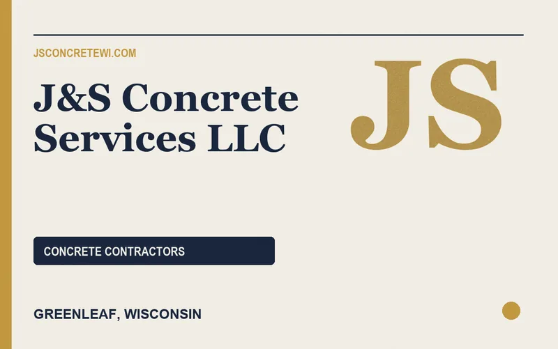 J&S Concrete Services LLC in Greenleaf, Wisconsin