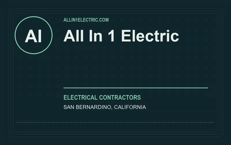 All In 1 Electric in San Bernardino, California