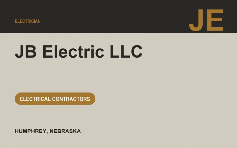 JB Electric LLC in Humphrey, Nebraska