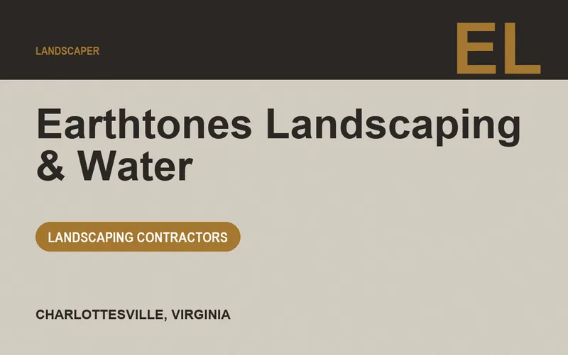 Earthtones Landscaping & Water in Charlottesville, Virginia