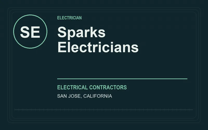 Sparks Electricians in San Jose, California