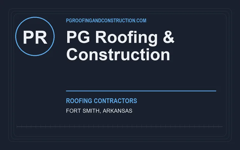 PG Roofing & Construction in Fort Smith, Arkansas