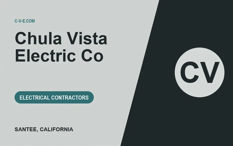 Chula Vista Electric Co in Santee, California