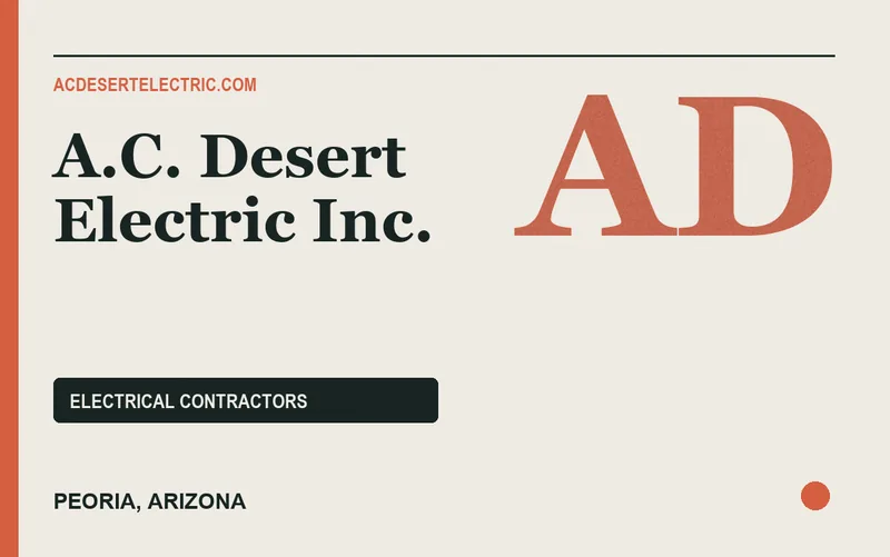 A.C. Desert Electric Inc. in Peoria, Arizona