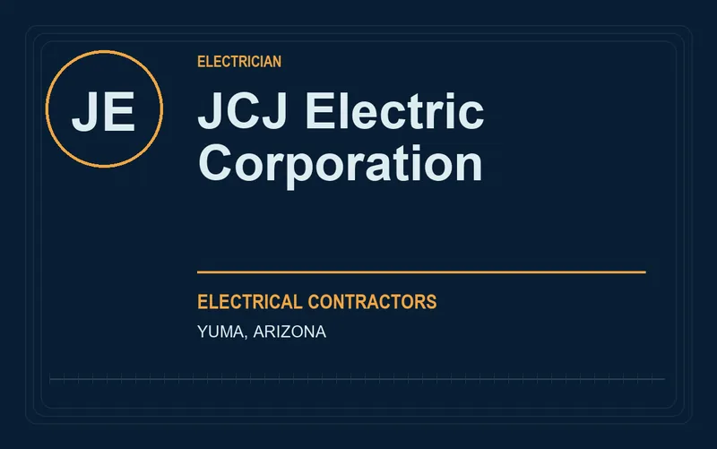 JCJ Electric Corporation in Yuma, Arizona