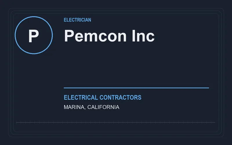 Pemcon Inc in Marina, California