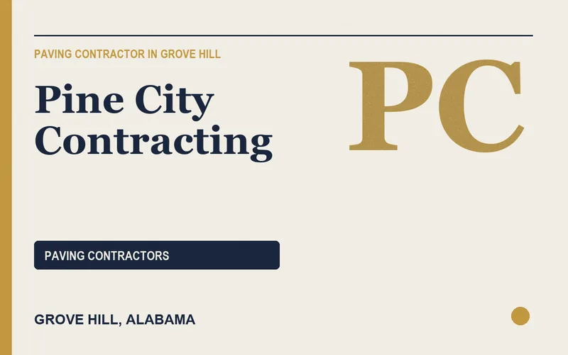 Pine City Contracting in Grove Hill, Alabama