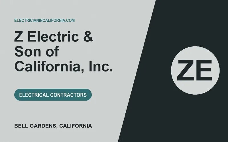 Z Electric & Son of California, Inc. in Bell Gardens, California