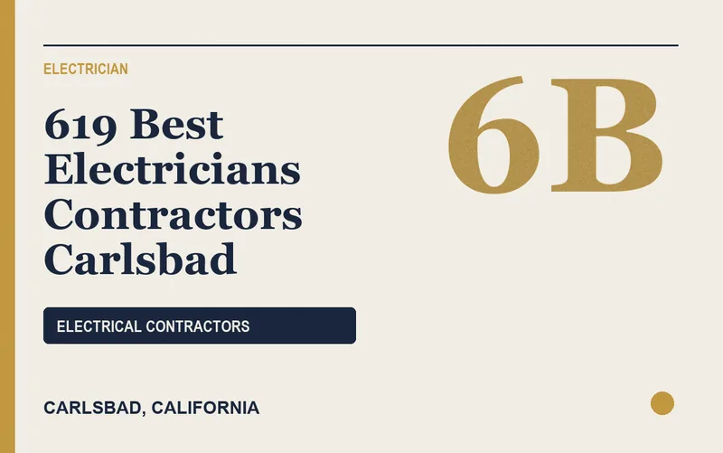 619 Best Electricians Contractors Carlsbad in Carlsbad, California