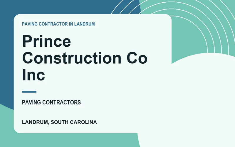 Prince Construction Co Inc in Landrum, South Carolina