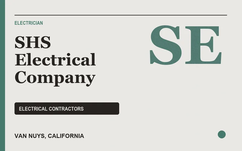 SHS Electrical Company in Van Nuys, California