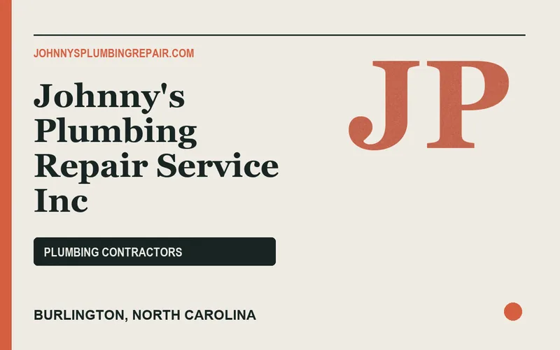 Johnny's Plumbing Repair Service Inc in Burlington, North Carolina