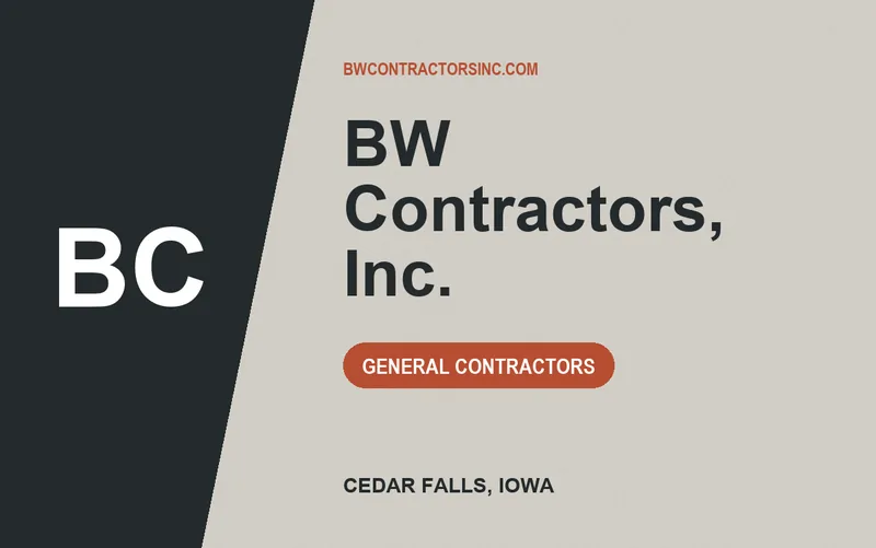 BW Contractors, Inc. in Cedar Falls, Iowa