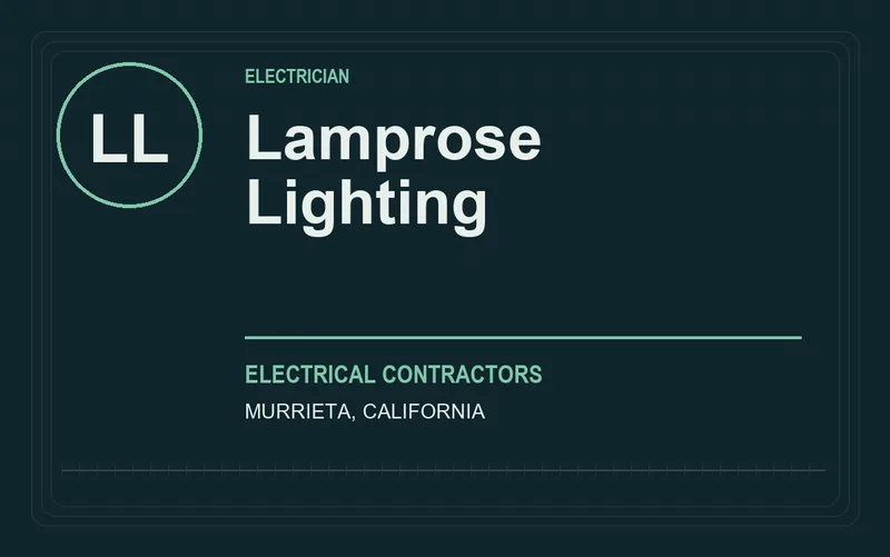 Lamprose Lighting in Murrieta, California