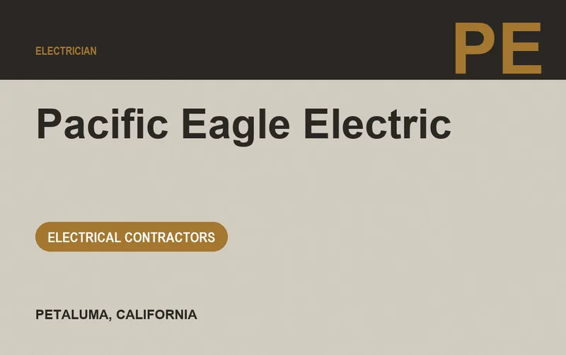 Pacific Eagle Electric in Petaluma, California