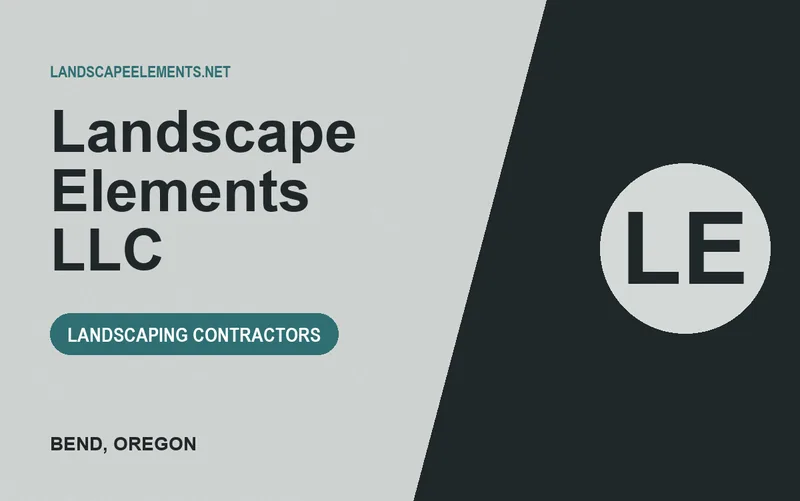 Landscape Elements LLC in Bend, Oregon