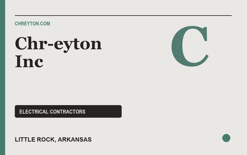 Chr-eyton Inc in Little Rock, Arkansas