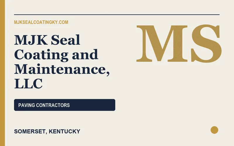 MJK Seal Coating and Maintenance, LLC in Somerset, Kentucky