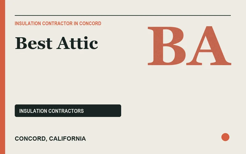 Best Attic in Concord, California