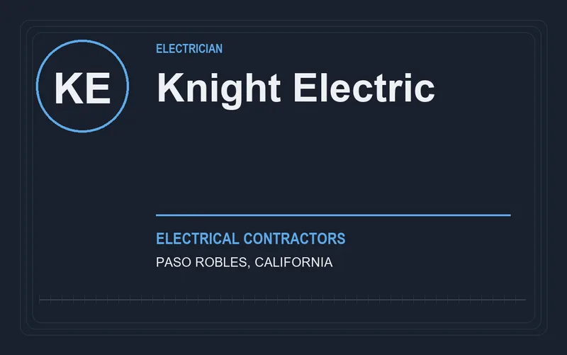 Knight Electric in Paso Robles, California