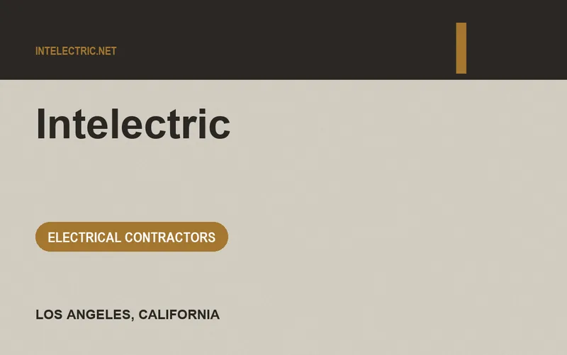 Intelectric in Los Angeles, California