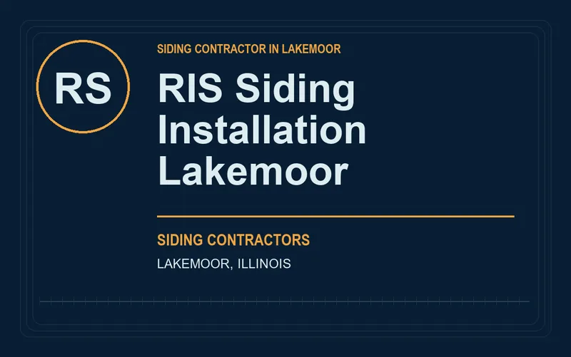 RIS Siding Installation Lakemoor in Lakemoor, Illinois