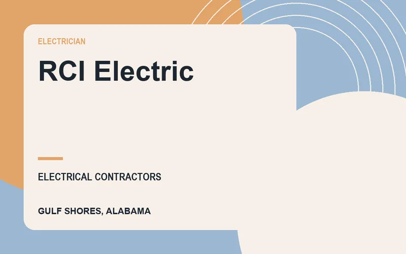 RCI Electric in Gulf Shores, Alabama