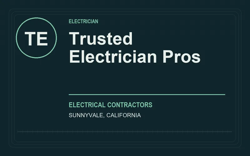 Trusted Electrician Pros in Sunnyvale, California