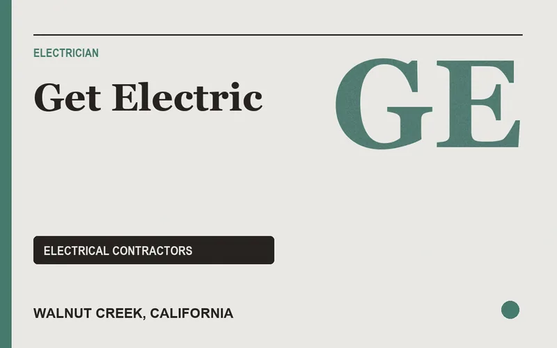 Get Electric in Walnut Creek, California