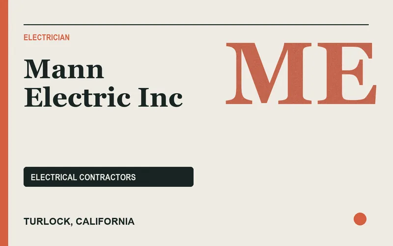 Mann Electric Inc in Turlock, California