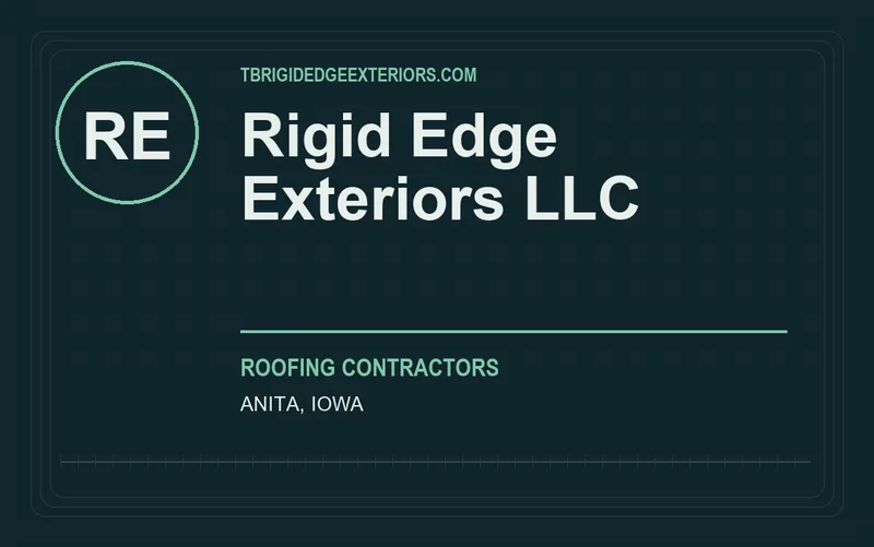 Rigid Edge Exteriors LLC in Anita, Iowa