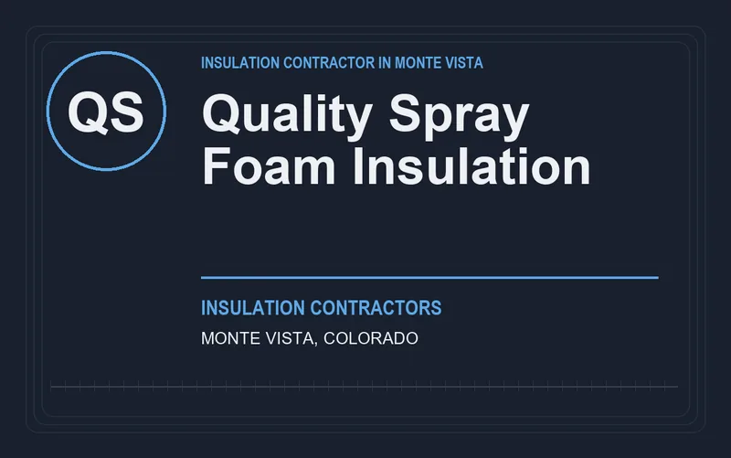 Quality Spray Foam Insulation in Monte Vista, Colorado