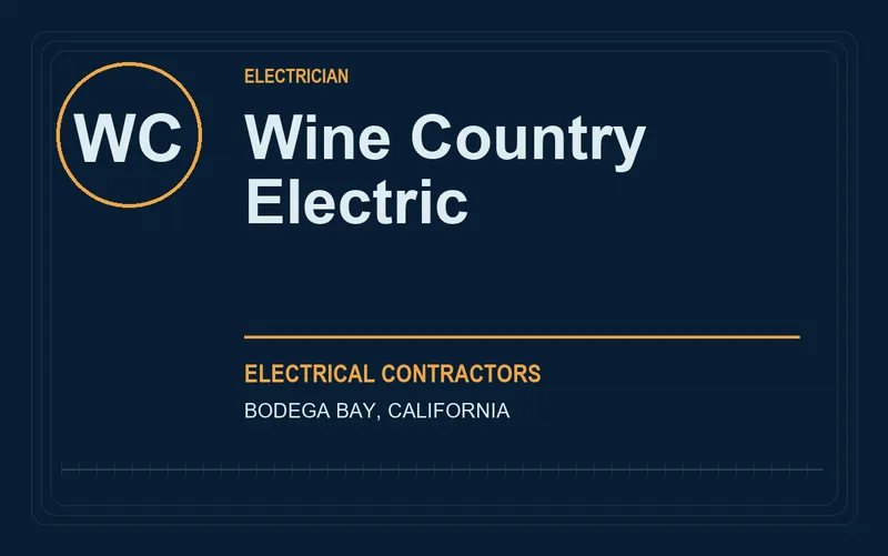 Wine Country Electric in Bodega Bay, California