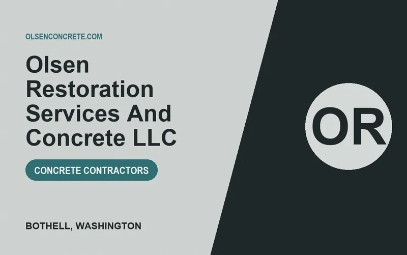 Olsen Restoration Services And Concrete Llc in Bothell, Washington