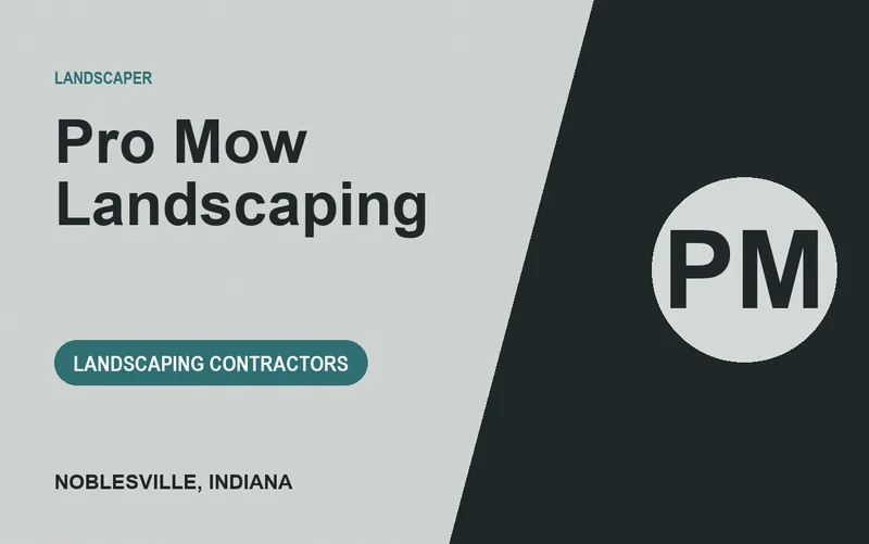 Pro Mow Landscaping in Noblesville, Indiana