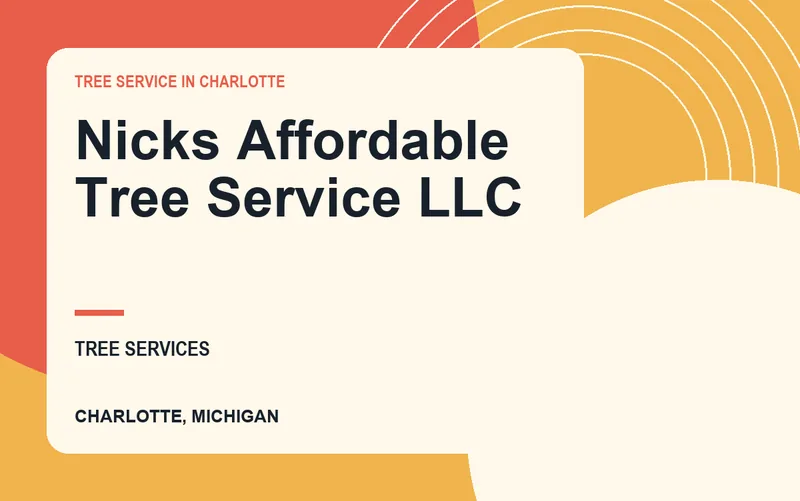 Nicks Affordable Tree Service LLC in Charlotte, Michigan