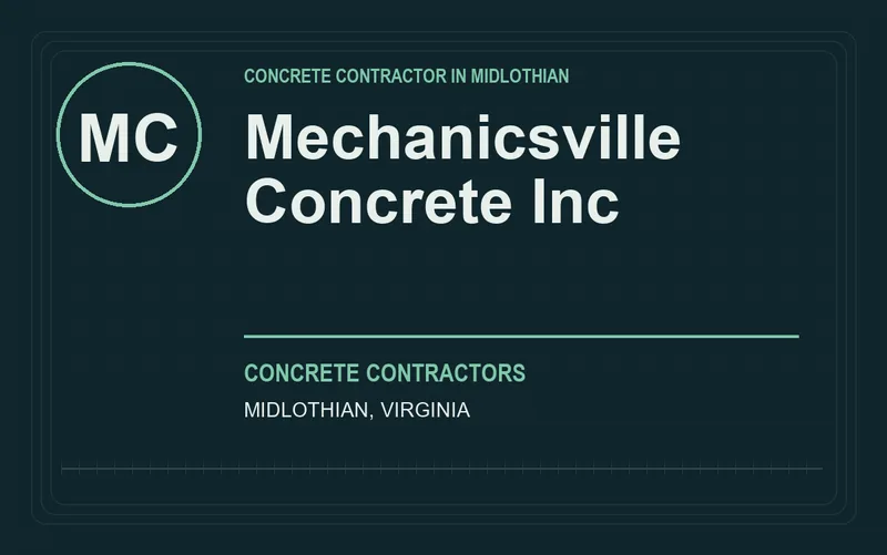 Mechanicsville Concrete Inc in Midlothian, Virginia