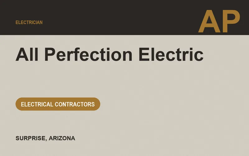 All Perfection Electric in Surprise, Arizona