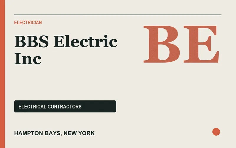BBS Electric Inc in Hampton Bays, New York