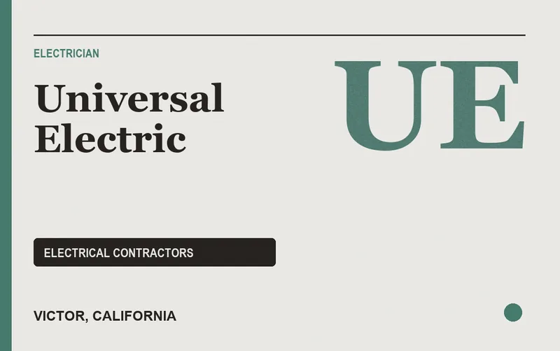 Universal Electric in Victor, California